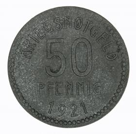 50 fenigów 1921 Thale Saksonia