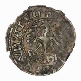 Obrazek 2 dla: Półgrosz 1526 Ludwik I Jagiellończyk Świdnica