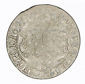 Obrazek 2 dla: Szóstak 1627 Zygmunt III Waza Kraków