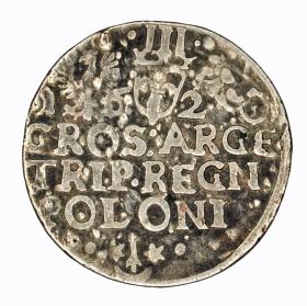Obrazek 2 dla: Trojak 1620 Zygmunt III Waza Kraków