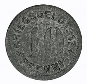 Obrazek dla: 10 fenigów 1917 Mettmann Nadrenia