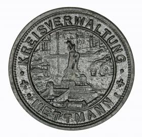 Obrazek 2 dla: 50 fenigów 1917 Mettmann Nadrenia