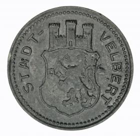 Obrazek 2 dla: 25 fenigów 1917 Velbert Nadrenia