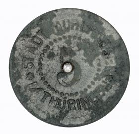 Obrazek dla: 5 fenigów 1917 Muhlhausen Saksonia