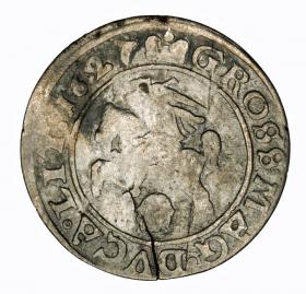 Obrazek 2 dla: Grosz 1627 Zygmunt III Waza Wilno