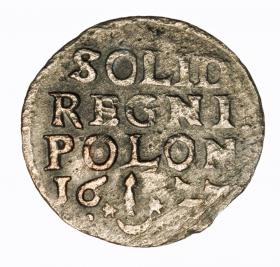 Obrazek 2 dla: Szeląg 1622 Zygmunt III Waza Kraków