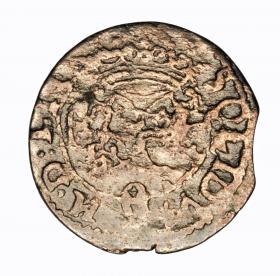 Obrazek 2 dla: Szeląg 1619 Zygmunt III Waza Wilno