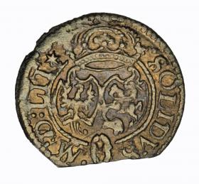 Obrazek 2 dla: Szeląg 1622 Zygmunt III Waza Wilno