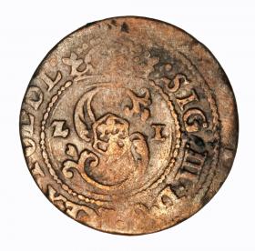 Obrazek dla: Szeląg 1621 Zygmunt III Waza Ryga