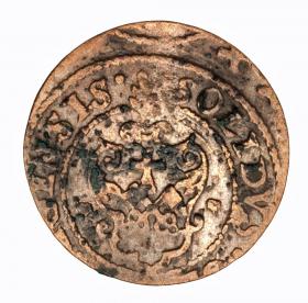 Obrazek 2 dla: Szeląg 1621 Zygmunt III Waza Ryga