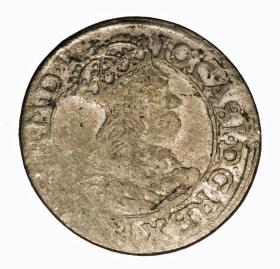 Obrazek dla: Szóstak 1662 Jan Kazimierz Kraków