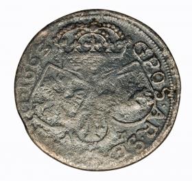 Obrazek 2 dla: Szóstak 1663 Jan Kazimierz Kraków