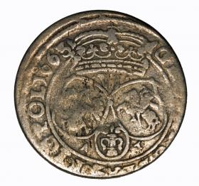 Obrazek 2 dla: Szóstak 1663 Jan Kazimierz Kraków