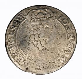 Obrazek dla: Szóstak 1667 Jan Kazimierz Bydgoszcz