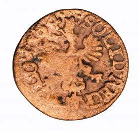 Obrazek 2 dla: Szeląg 1664 Jan Kazimierz Kraków