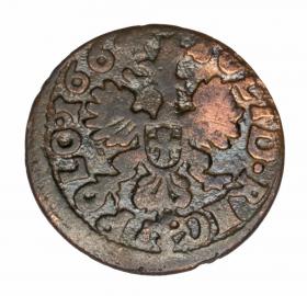 Obrazek 2 dla: Szeląg 1664 Jan Kazimierz Kraków