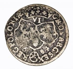 Obrazek 2 dla: Szóstak 1684 Jan III Sobieski Bydgoszcz