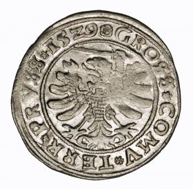 Obrazek 2 dla: Grosz 1529 Zygmunt I Stary Toruń