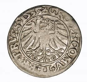 Obrazek 2 dla: Grosz 1533 Zygmunt I Stary Toruń