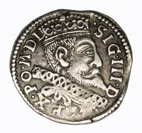 Obrazek dla: Trojak 1600 Zygmunt III Waza Bydgoszcz