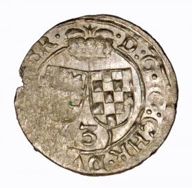 Obrazek dla: 3 krajcary 1622 Jan Chrystian Księstwo Brzesko Legnicko Wołowskie Kluczbork