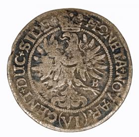 Obrazek 2 dla: 6 krajcarów 1673 Ludwika Anhalcka Księstwo Brzesko Legnicko Wołowskie Brzeg