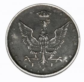 Obrazek 2 dla: 10 fenigów 1917 Królestwo Polskie Stuttgart