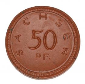 50 fenigów 1921 Miśnia Saksonia