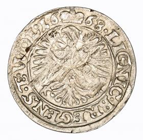 Obrazek 2 dla: 3 krajcary 1668 Christian Wołowski Księstwo Brzesko Legnicko Wołowskie Brzeg