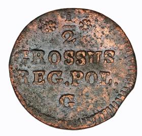 Obrazek dla: Półgrosz 1767 Stanisław August Poniatowski Kraków