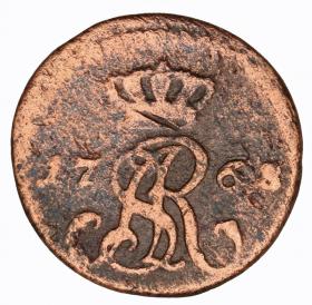 Obrazek 2 dla: Półgrosz 1768 Stanisław August Poniatowski Kraków