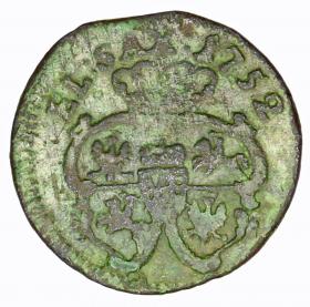 Obrazek 2 dla: Szeląg 1752 August III Gubin