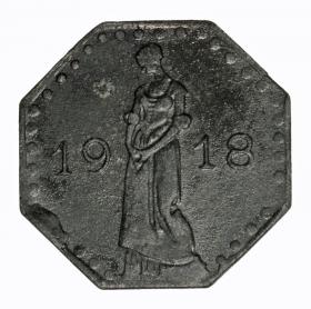 Obrazek 2 dla: 50 fenigów 1918 Heilbronn Witembergia