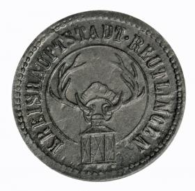 Obrazek 2 dla: 50 fenigów 1918 Reutlingen Witembergia