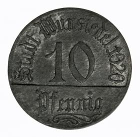 10 fenigów 1920 Wunsiedel Bawaria