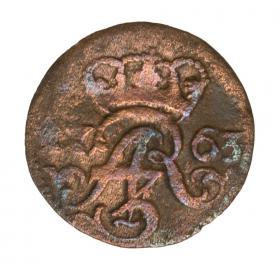 Obrazek 2 dla: Szeląg 1763 August III Elbląg