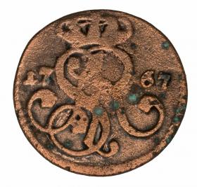 Obrazek dla: Grosz 1767 Stanisław August Poniatowski Kraków