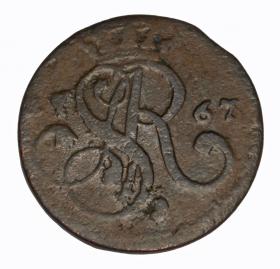 Obrazek dla: Grosz 1767 Stanisław August Poniatowski Kraków