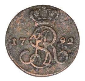 Obrazek dla: Grosz 1792 Stanisław August Poniatowski Warszawa