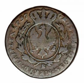 Obrazek 2 dla: Trojak 1797 Fryderyk Wilhelm II Prusy Południowe Wrocław