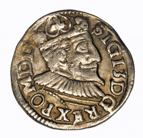 Obrazek dla: Trojak 1595 Zygmunt III Waza Poznań