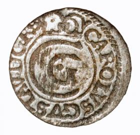 Obrazek dla: Szeląg 1655 Karol Gustaw Ryga