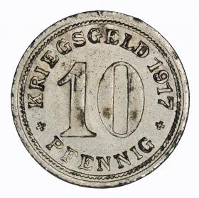 Obrazek dla: 10 fenigów 1917 Wattenscheid Westfalia