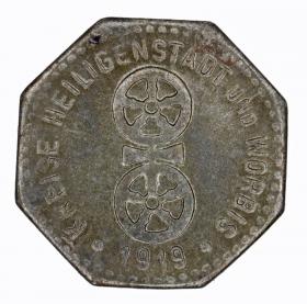 Obrazek 2 dla: 5 fenigów 1919 Heiligenhafen Worbis Saksonia