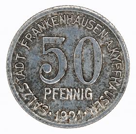 Obrazek dla: 50 fenigów 1921 Frankenhausen Turyngia