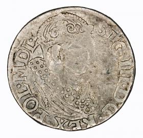 Obrazek dla: Trojak 1621 Zygmunt III Waza Kraków