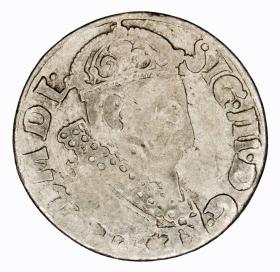 Obrazek dla: Trojak 1621 Zygmunt III Waza Kraków