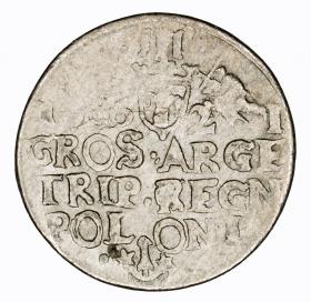 Obrazek 2 dla: Trojak 1621 Zygmunt III Waza Kraków