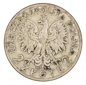 Obrazek 2 dla: 2 złote 1933 Głowa kobiety II RP Warszawa