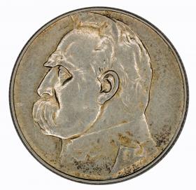Obrazek dla: 5 złotych 1936 Józef Piłsudski II RP